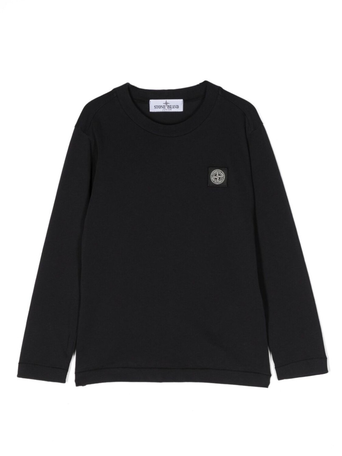 

Stone Island Junior футболка с нашивкой Compass, синий