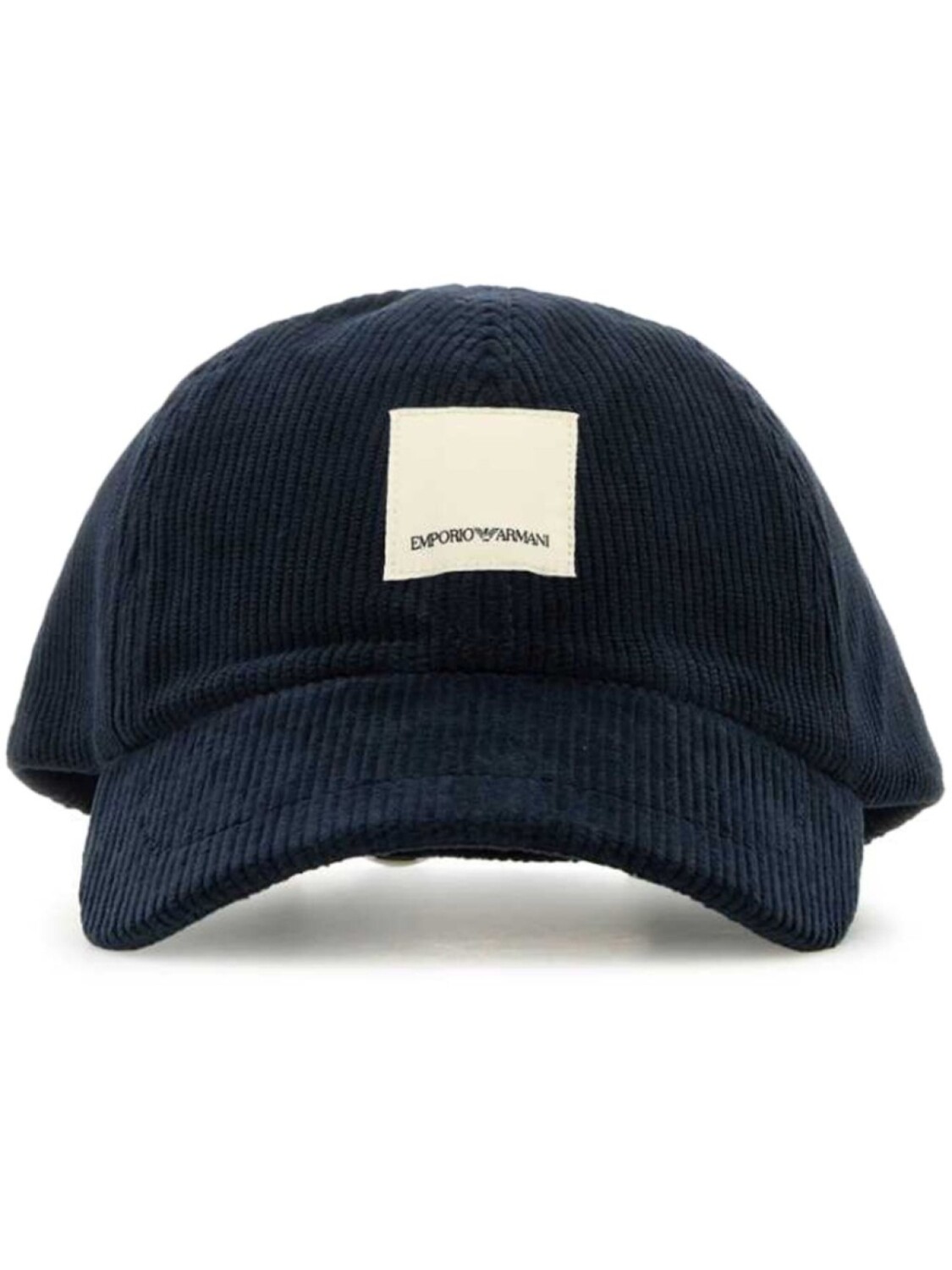 

Вельветовая бейсболка Emporio Armani, синий