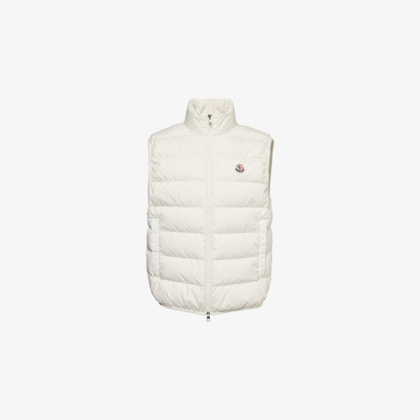 

Жилет Moncler Contrin на утепленной подкладке, белый