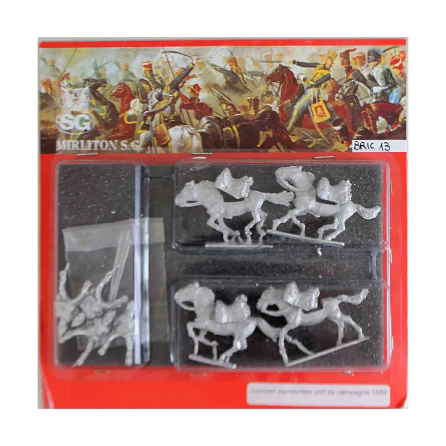 

Пьемонтские уланы в великолепной форме – галопом, Historical Miniatures - Italian Independence Wars - (28mm) (Mirliton SG)