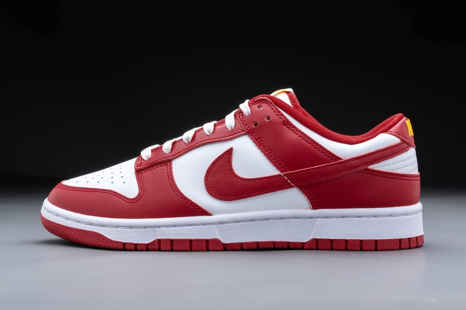 Мужские кроссовки Nike Dunk Low Mystic Red, белый/красный — фото 4