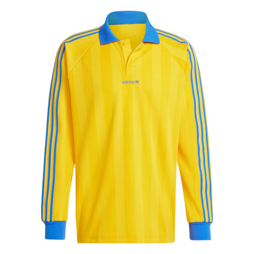 Длинный рукав Джерси Adidas, Желтый Член Экипажа