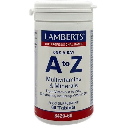 

AZ Мультивитамины 60 капсул, Lamberts