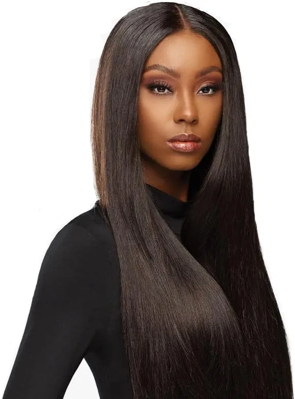 Набор париков Sensationnel Empire Bundle Weave Straight 30.5 см, натуральный черный, 2 шт — фото 4