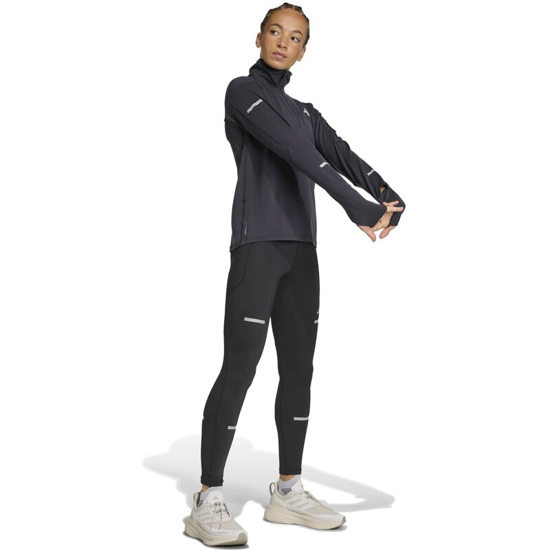 Водолазка adi365 running climawarm+ Adidas, черный — фото 4