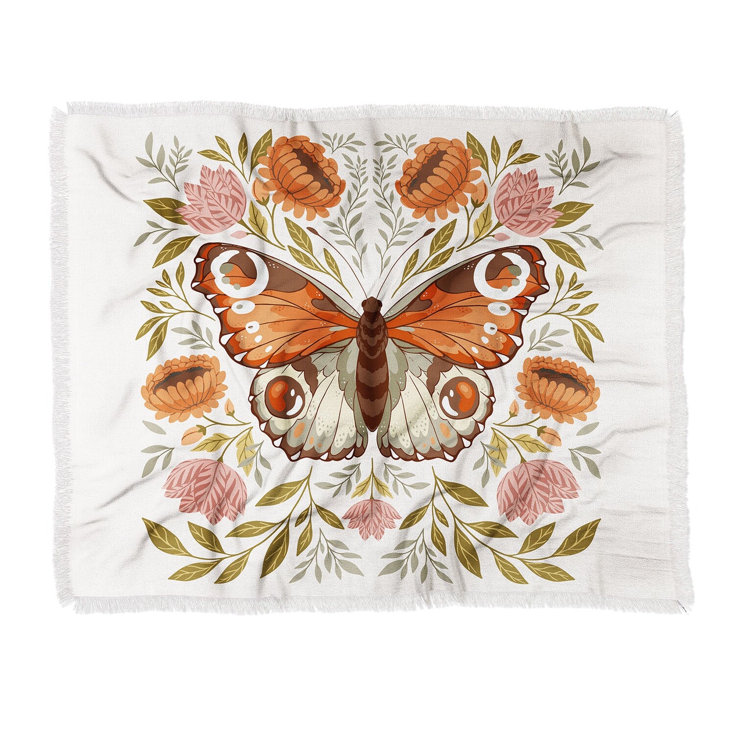 

Одеяло-бабочка в стиле Avenie Morris Deny Designs, цвет Multi