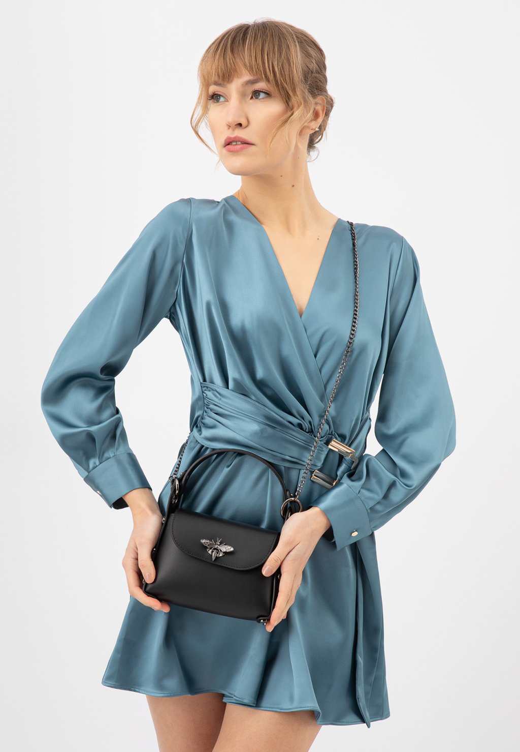 

Сумка через плечо ELEGANCKA Wojas, черный