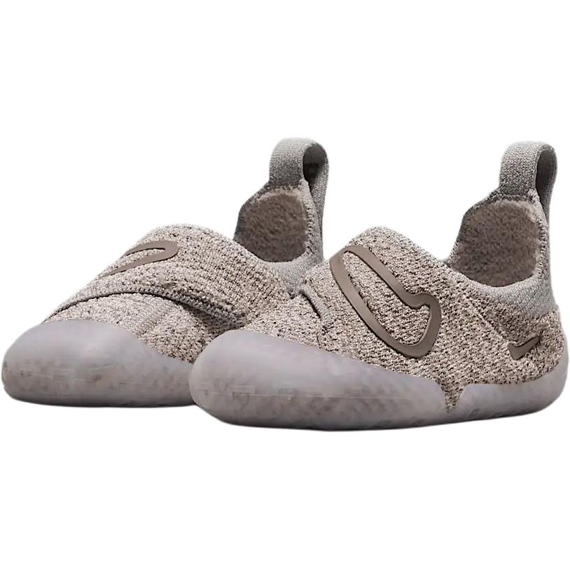 Nike Swoosh 1 нескользящие износостойкие низкие детские туфли gray brown — фото 4