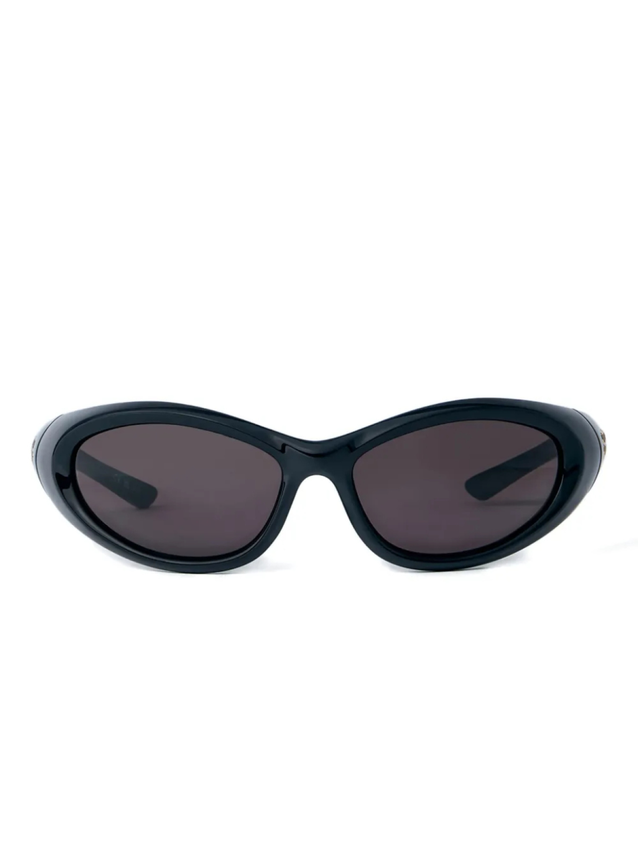 

Солнцезащитные очки в круглой оправе Balenciaga Eyewear, черный