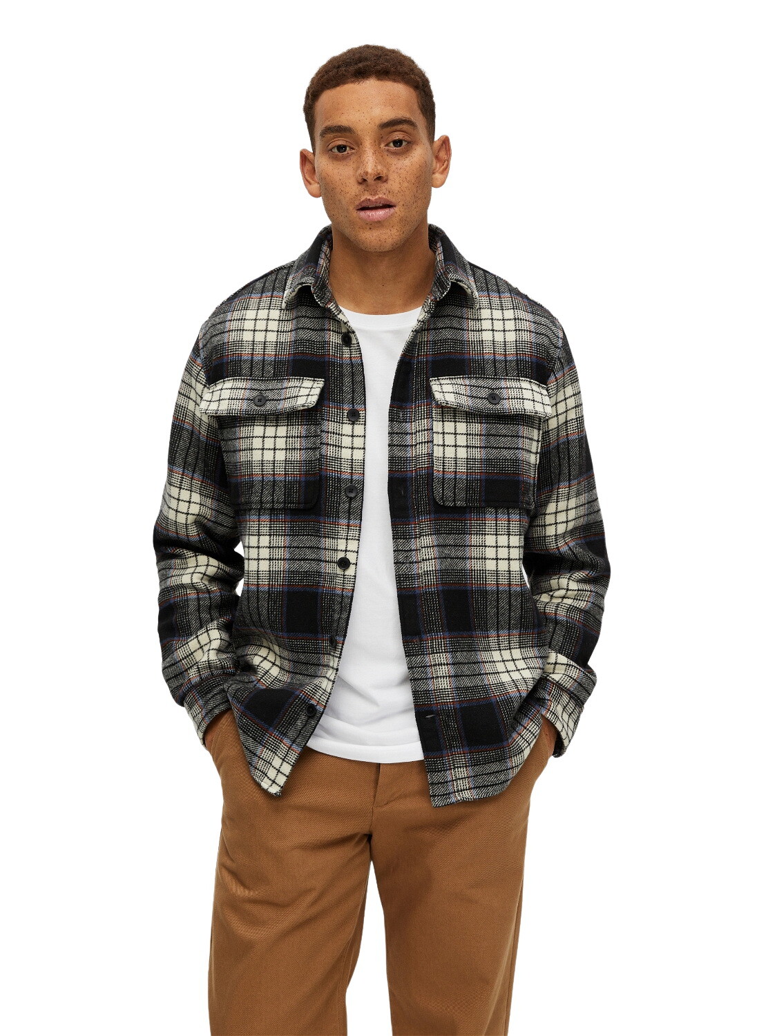 

Рубашка SELECTED HOMME SLHLOOSEMASON PABLO, разноцветный