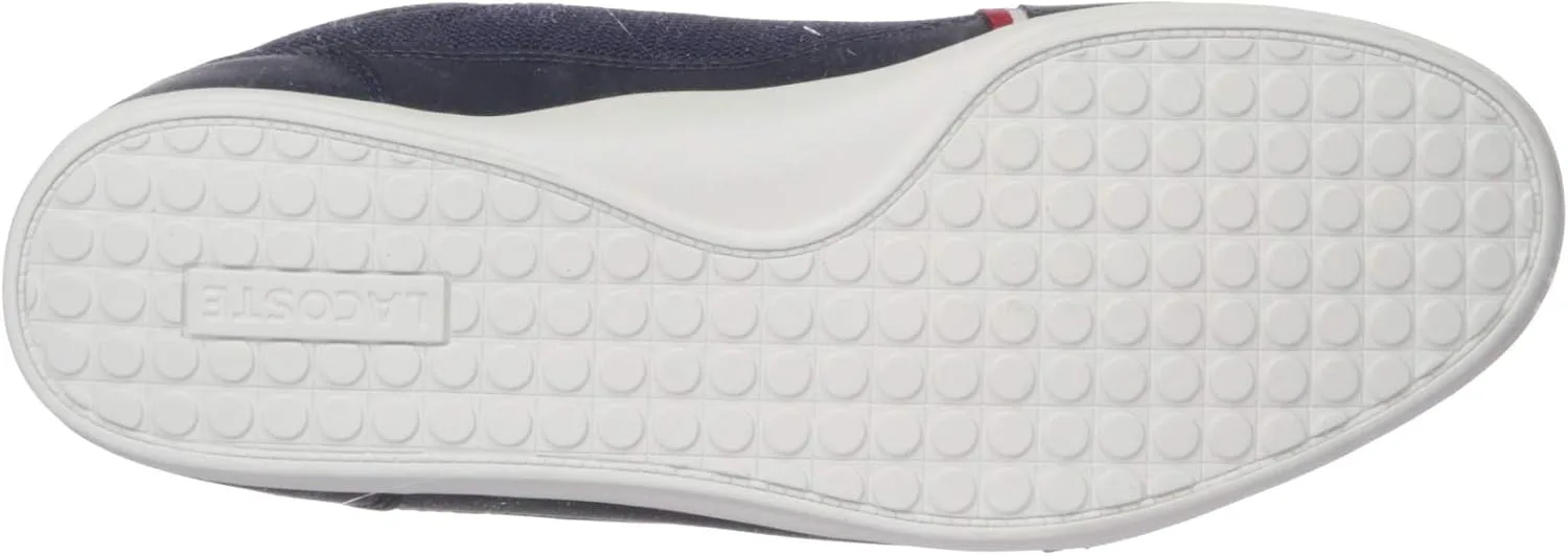 Мужские кроссовки Lacoste Evara, красный/темно-синий — фото 4