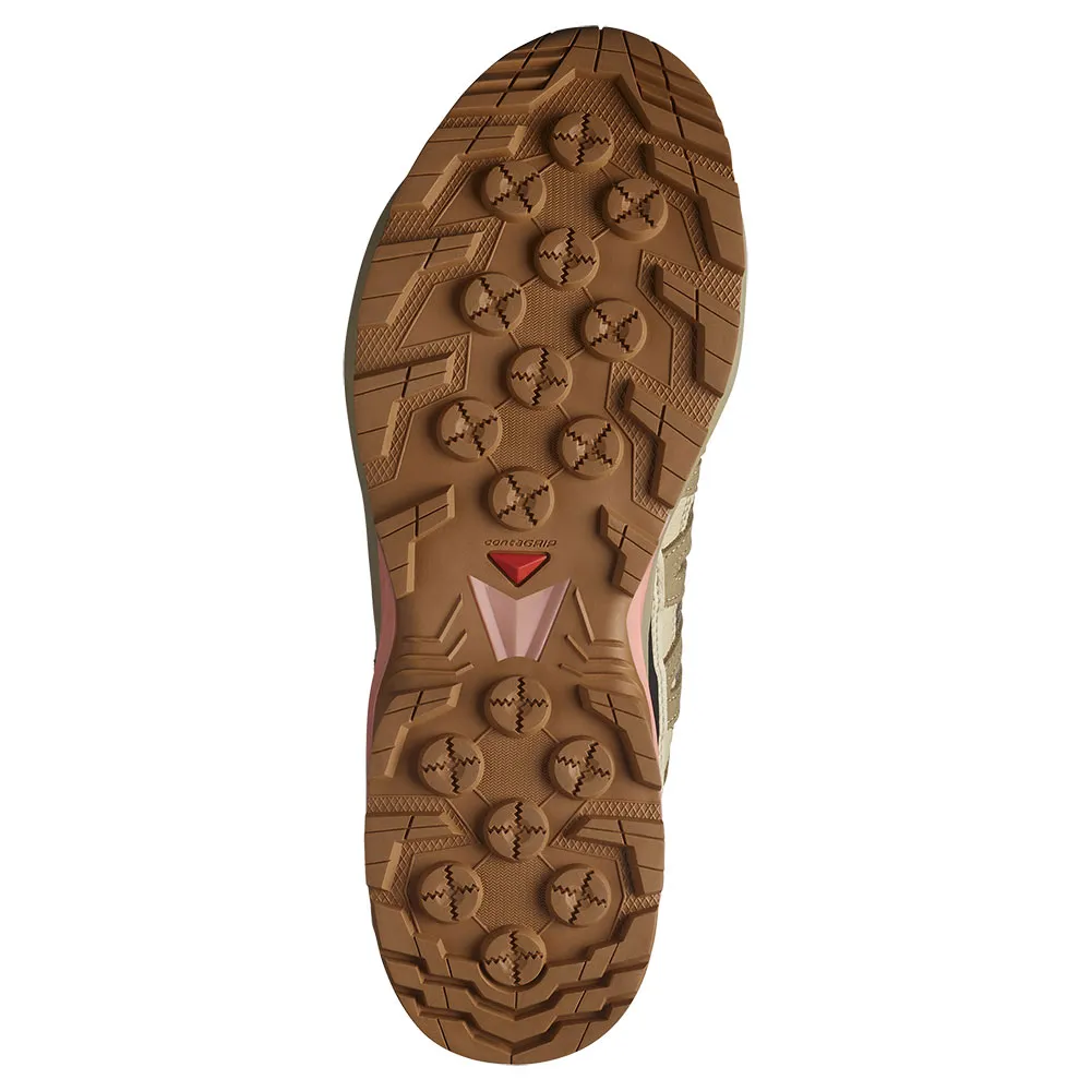 Походные ботинки женские Salomon X-Adventure Recon с технологией Goretex, зеленый — фото 2