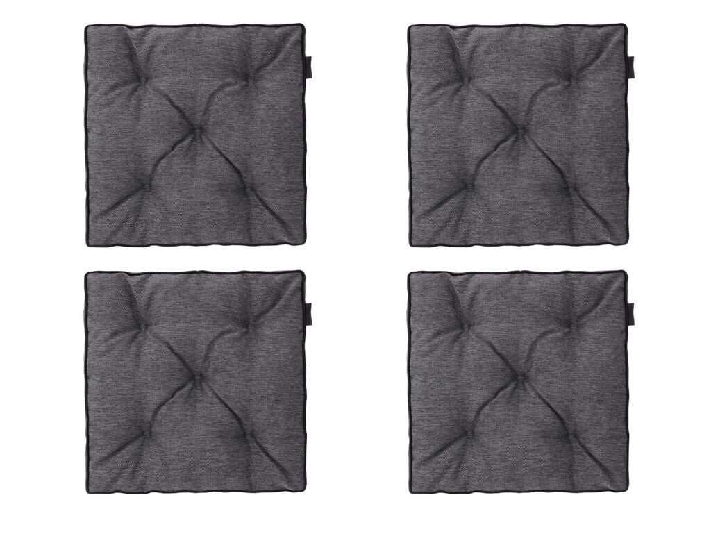 

PillowPrim набор подушек для поддонов съемный чехол водонепроницаемые подушки для поддонов набор садовых подушек (подушка сиденья 120x80 + спинка 120x40) графит Stanislaw Jurga, черный
