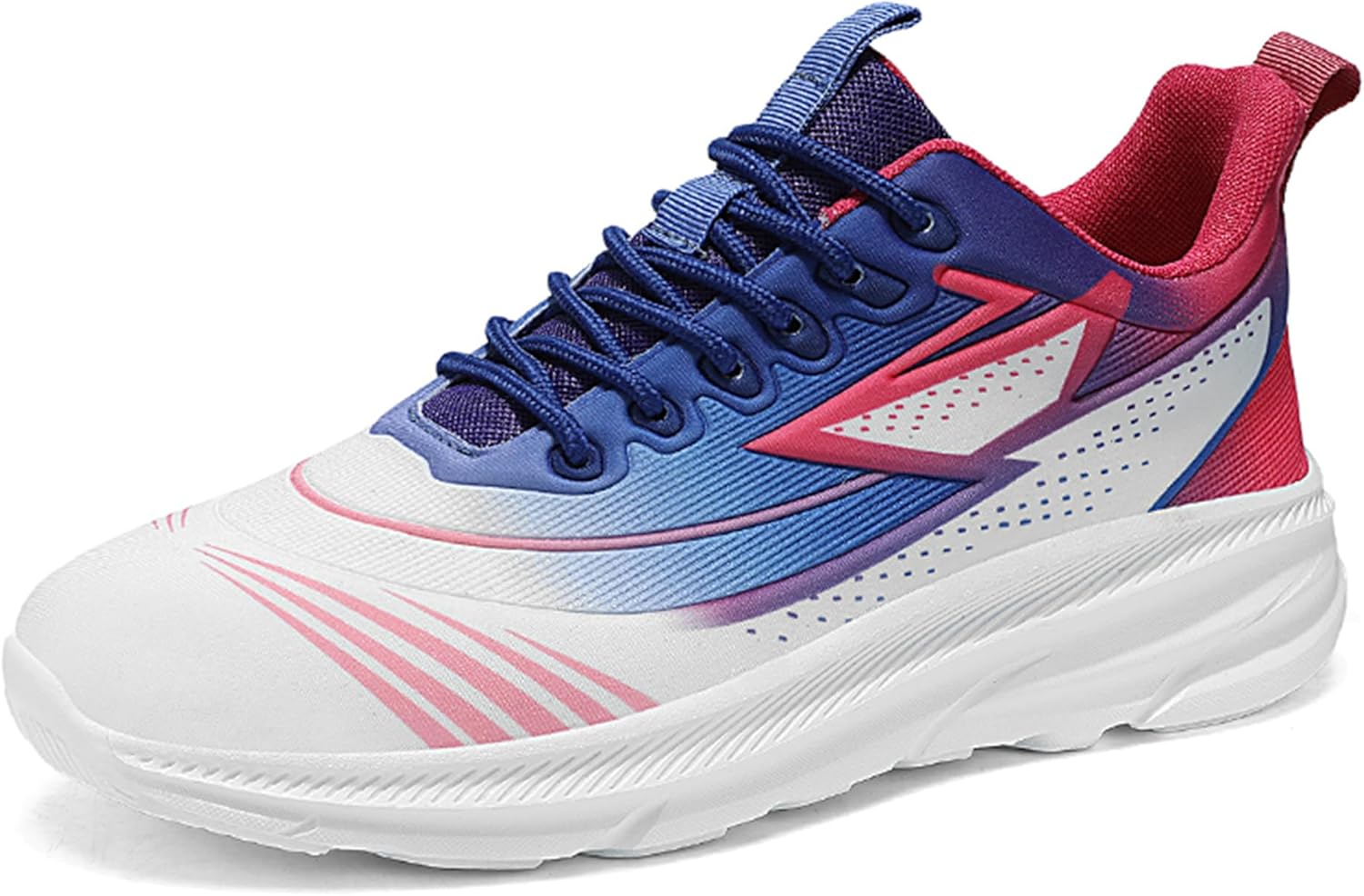 

Мужские кроссовки для бега, противоскользящие, для ходьбы, дышащие спортивные туфли для спортзала, путешествий и работы Pilluren, белый