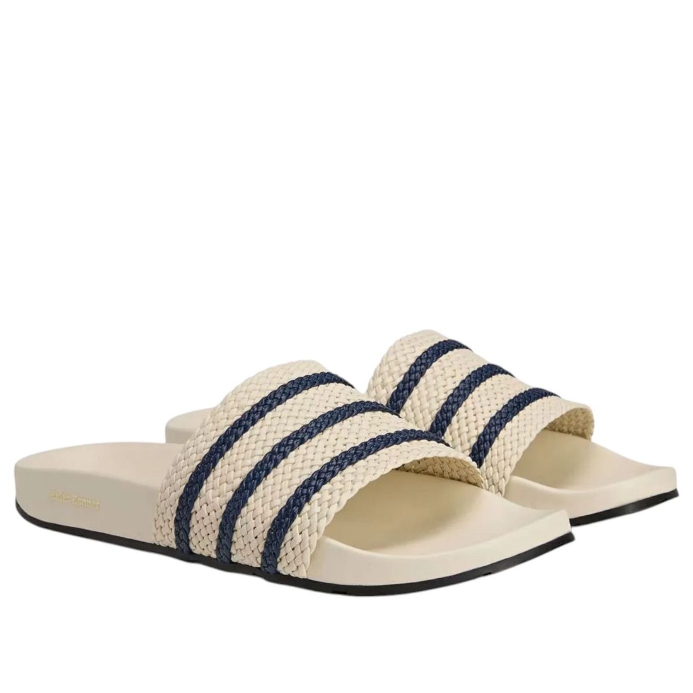 Шлепанцы adidas x Wales Bonner Adilette Slides 'Wonder White' — фото 3