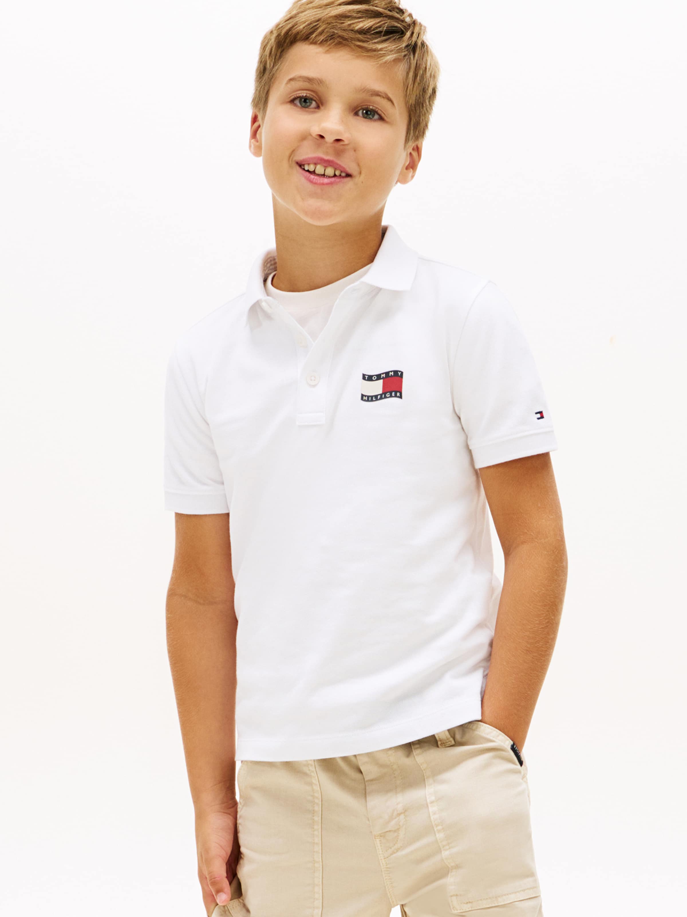 TOMMY HILFIGER Футболка в белом цвете — фото 2