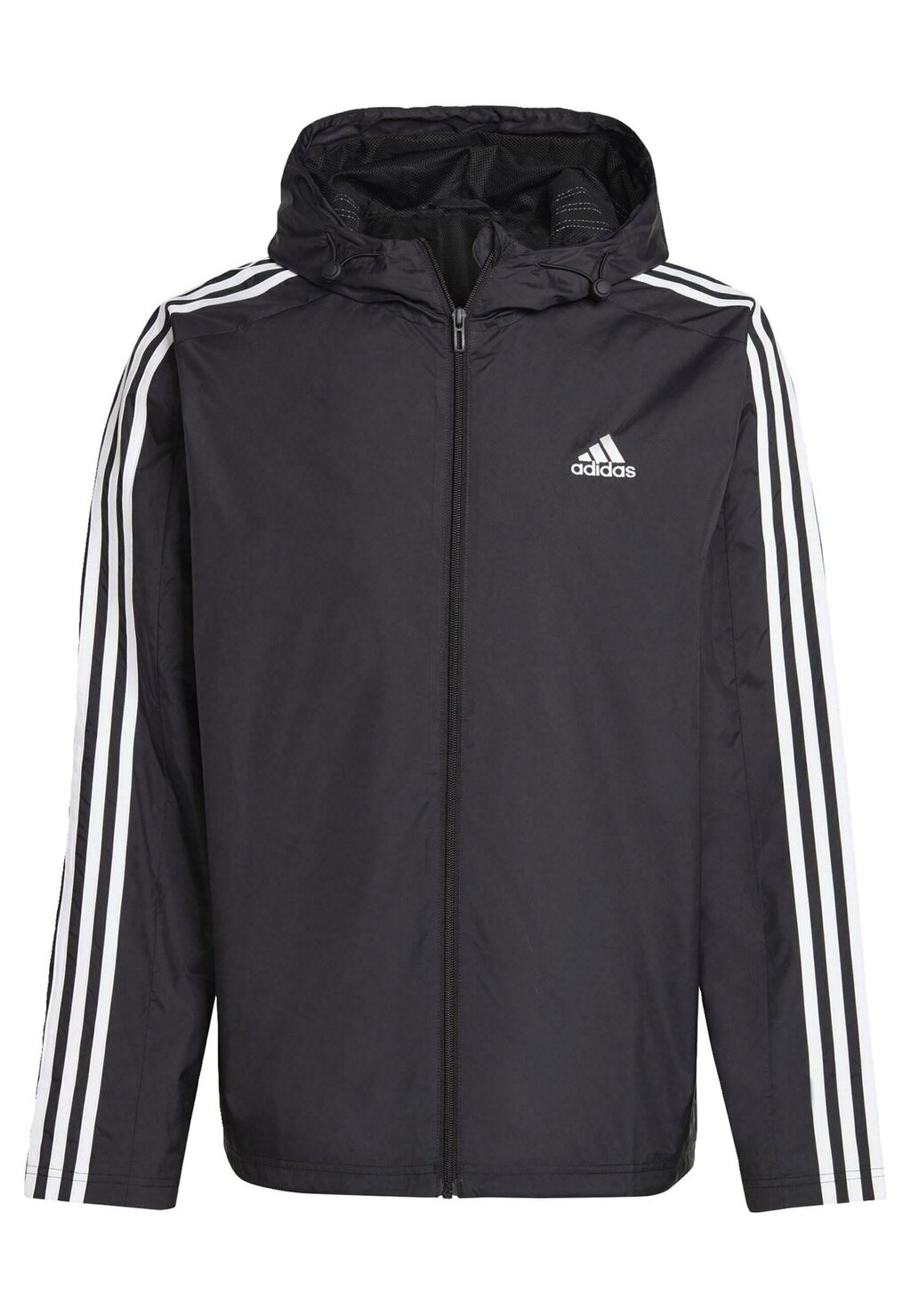 

Ветровка Essentials 3-Stripes adidas Sportswear, черная