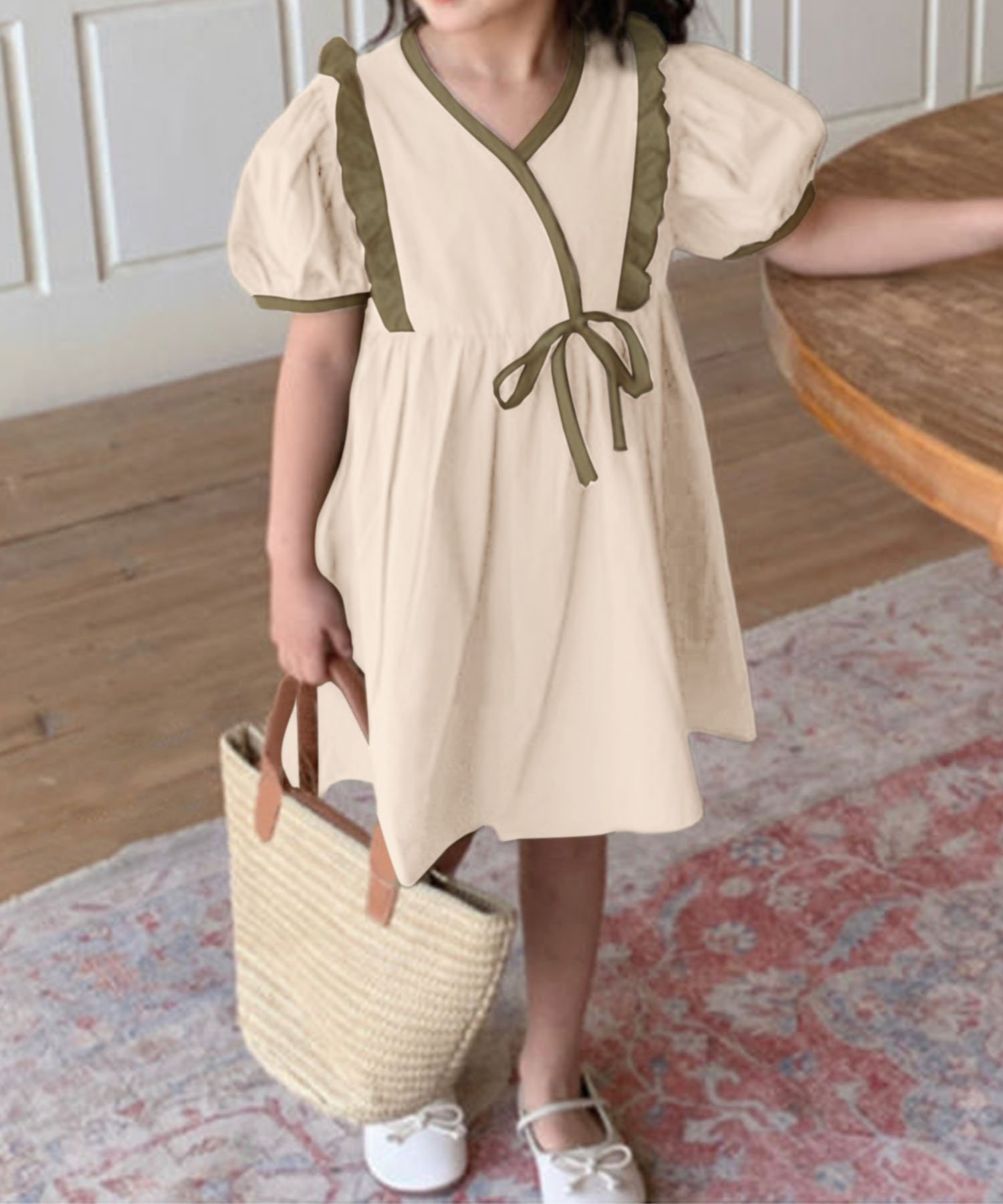 Детское платье Aimoha Kids, Light beige