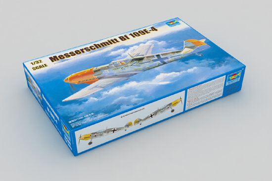 

Комплект модели Мессершмитта Bf 109E4. TRUMPETER