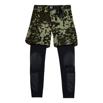 

Брюки lab mmw 2 in 1 pants 'camo black' Nike, камуфляж