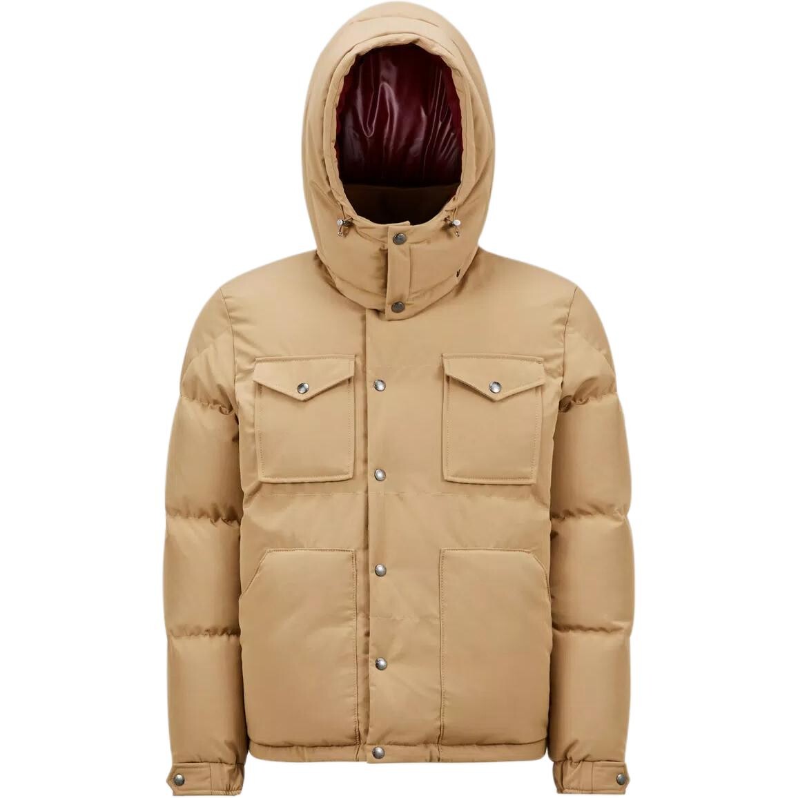

Пуховик мужской светло-коричневый Moncler