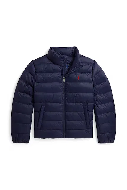 Куртка короткая пиксельная Polo Ralph Lauren, синий
