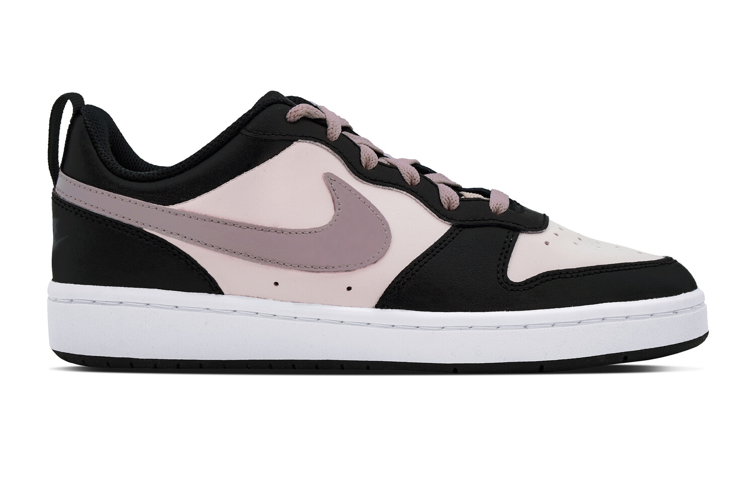 

Кроссовки Nike Court Borough Skateboarding Shoes Women's Low-top Black/pink/white, черный/розовый