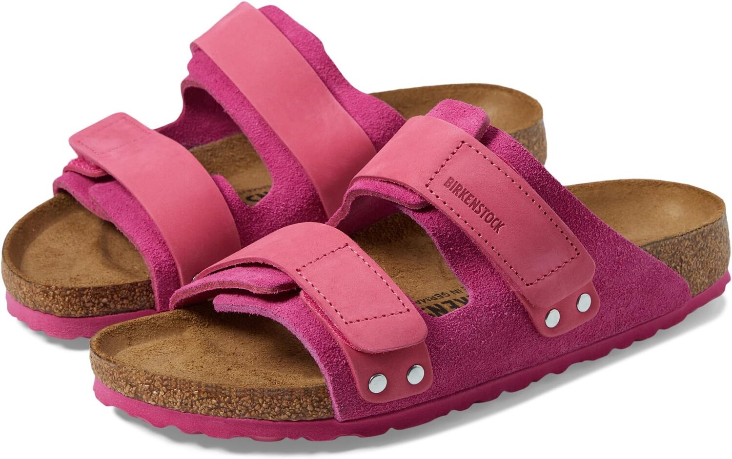 

Сандалии Birkenstock Uji - Nubuck/Suede, цвет Fuchsia Tulip