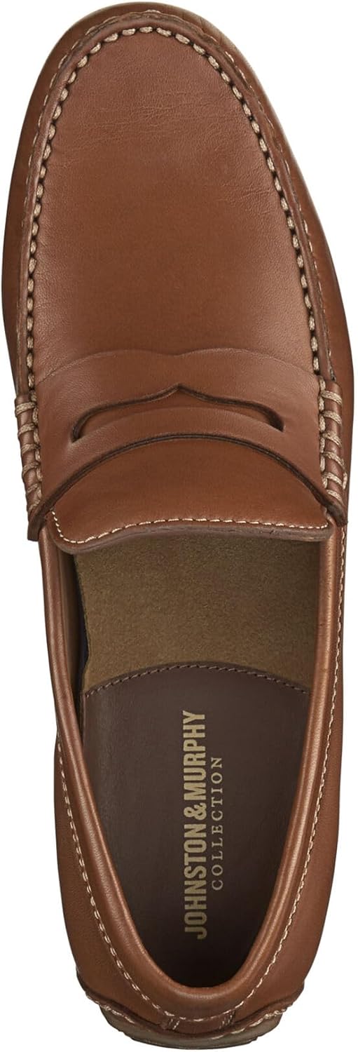 

Мокасины Johnston Murphy Baldwin Driver Penny Johnston & Murphy, Cognac Sheepskin