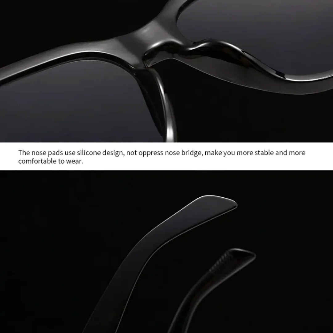 

Классические ретро-солнцезащитные очки с заклепками для женщин и мужчин, модные винтажные панк-очки в крупной оправе для активного отдыха VFDHN, Black Pink