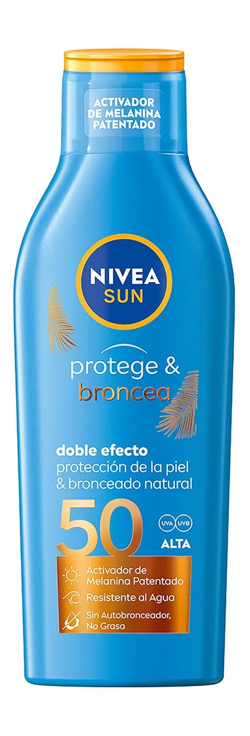 Солнцезащитное молочко «Bronc Lec F50 Pro & Bronze» от Nivea Nivea Sun — фото 2