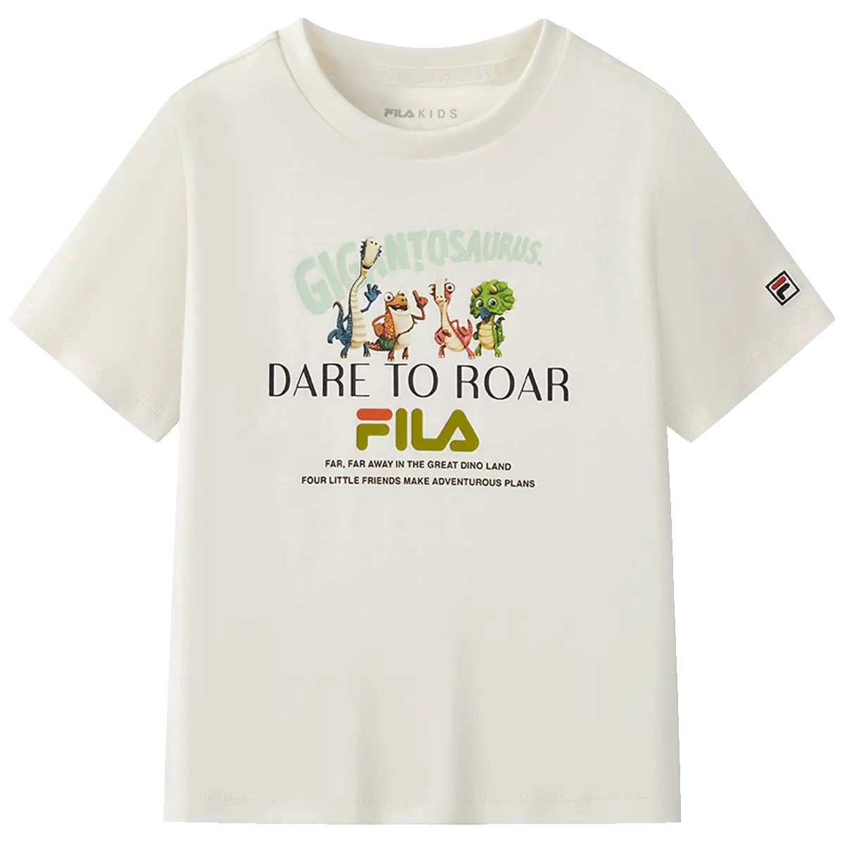 

Футболка Vanilla Gray для детей 3-7 лет FILA KIDS, серый