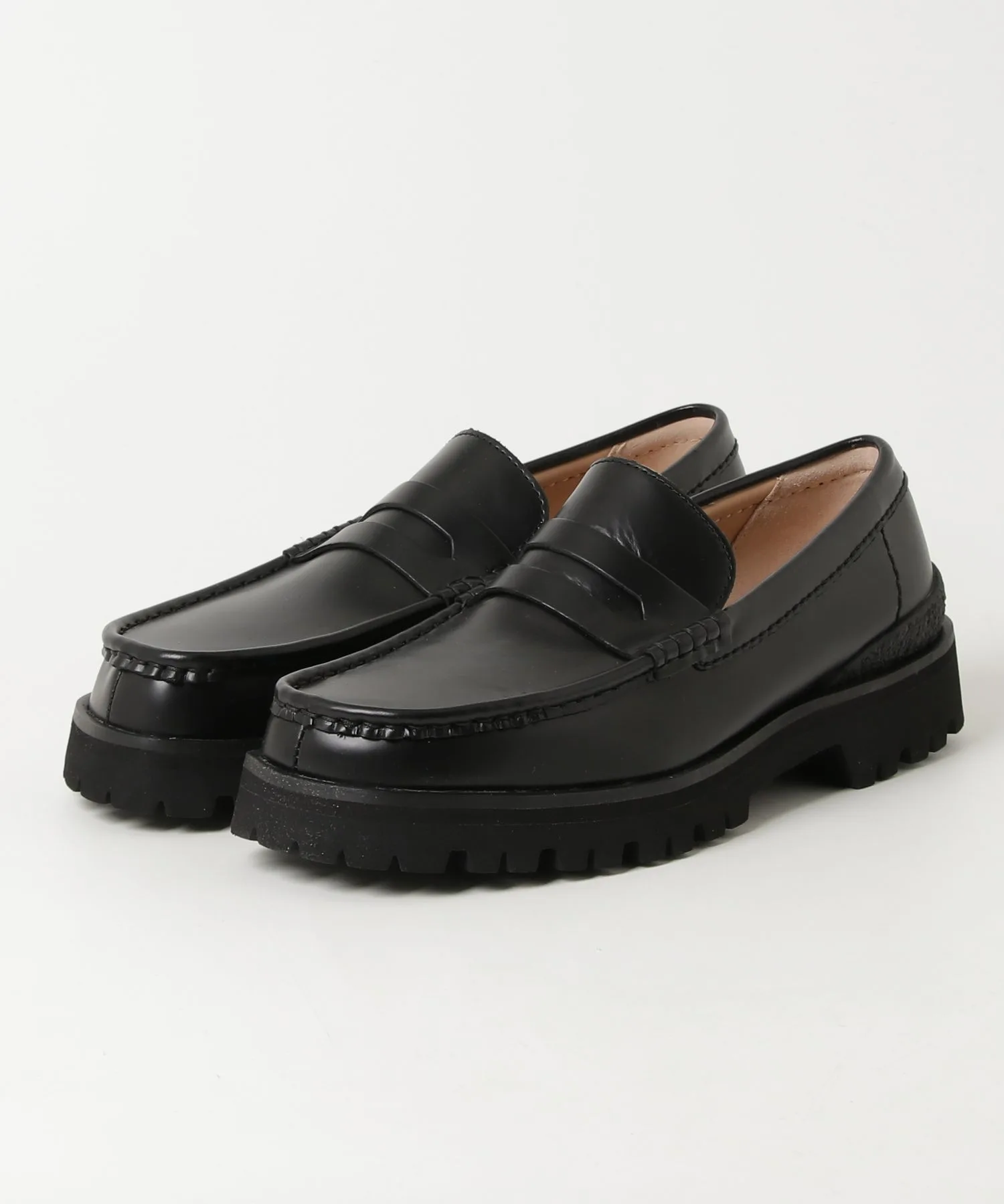 Мужские туфли из чёрной кожи Yukoner Penny Clarks