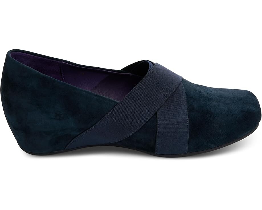 Туфли на плоской подошве Vaneli Maiya, цвет Navy Suede — фото 4