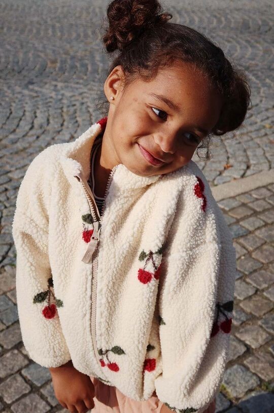 

JODY TEDDY JACKET GRS детская куртка Konges Sløjd, бежевый