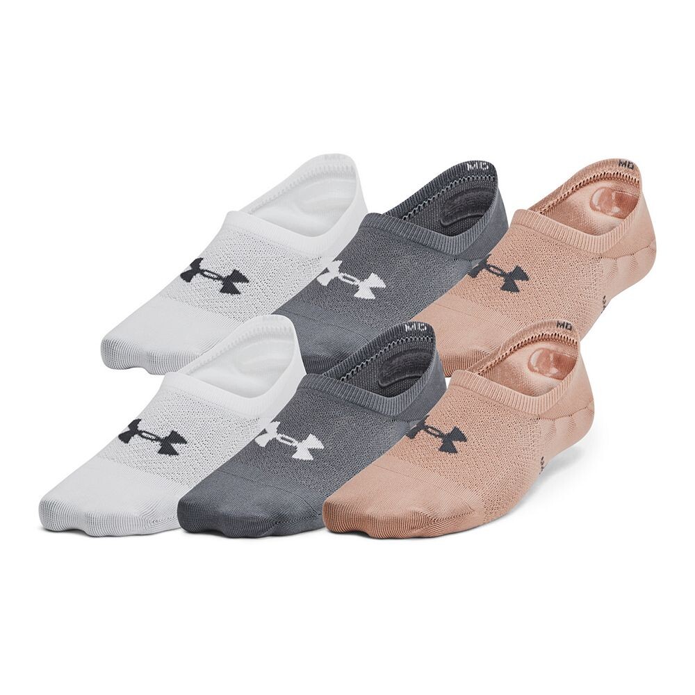 

Набор из шести женских носков Under Armour Breathe Lite, цвет Blush Beige