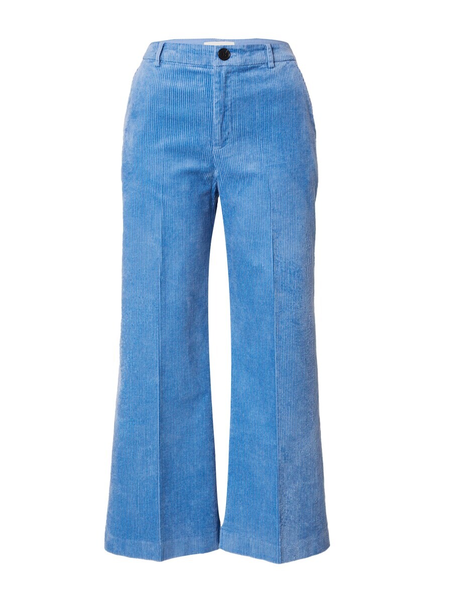 

Вельветовые брюки Part Two Wide leg Pleated Pants Kirse, светло-синий