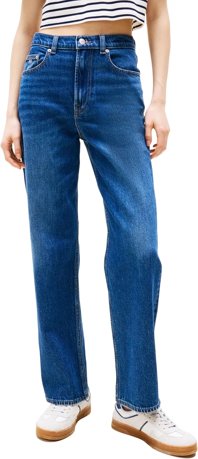 

Tommy Jeans Women's Layla джинсы с высокой посадкой и прямым силуэтом