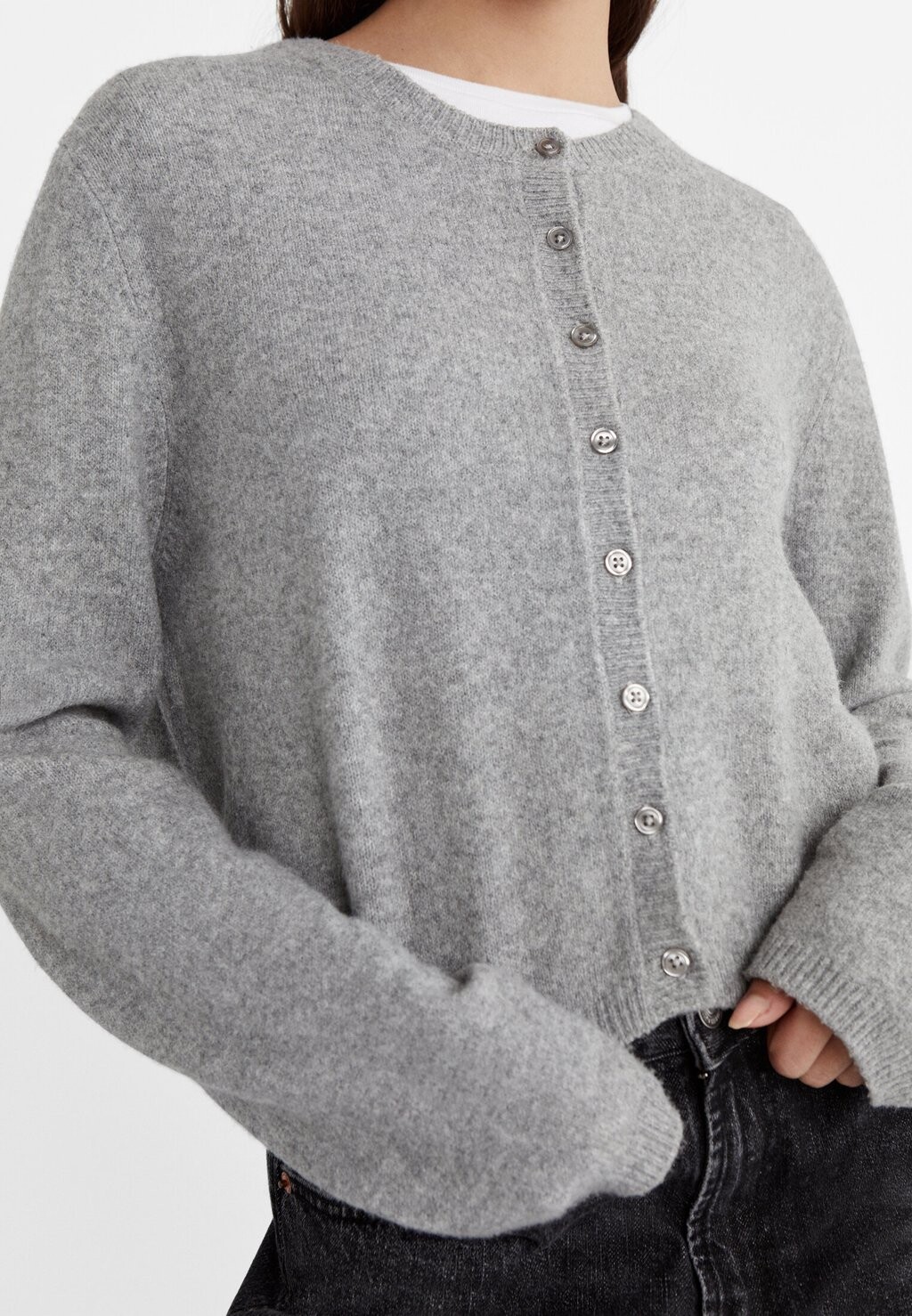 

Кардиган SOFT TOUCH Stradivarius, серый