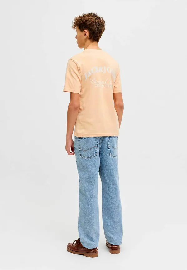 Футболка с принтом jjebrandes Jack & Jones Junior, Beach Sand — фото 3