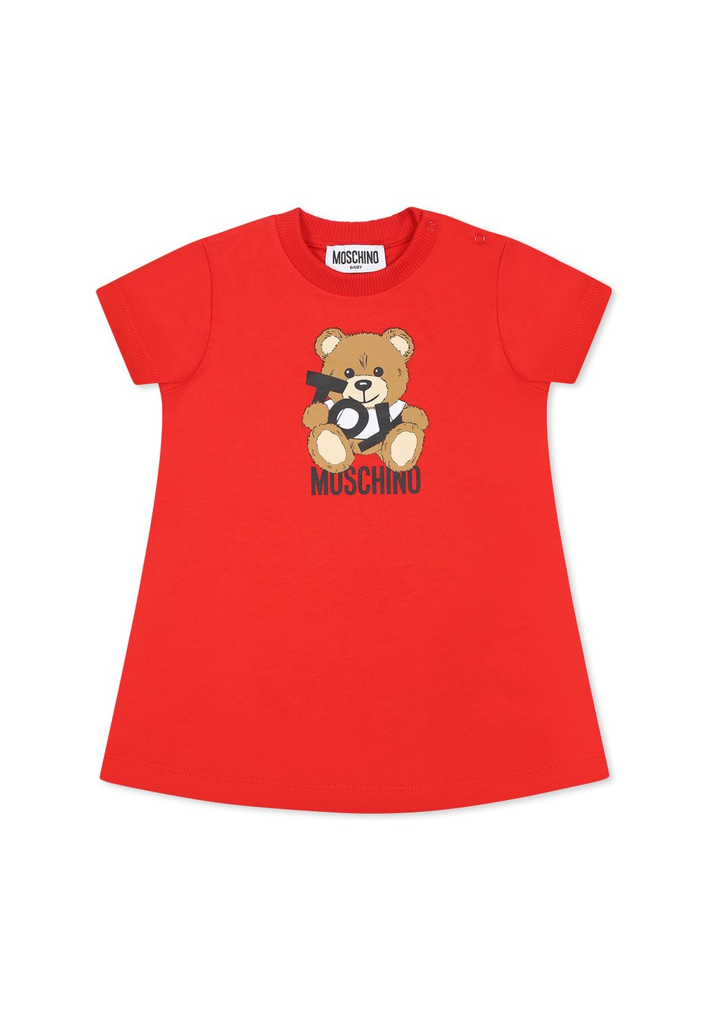 

Платье из джерси MOSCHINO, красный