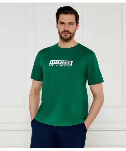 

Футболка Regular fit Tommy Hilfiger, зеленый
