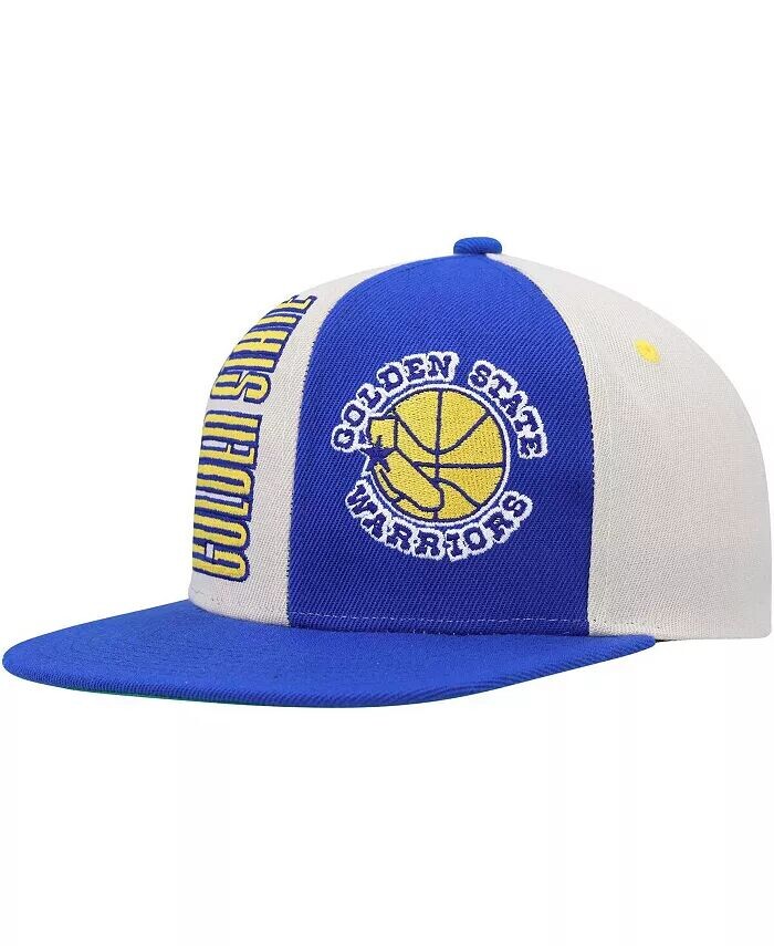 

Мужская кремовая кепка Royal Golden State Warriors Hardwood Classics Pop Snapback Mitchell & Ness, белый