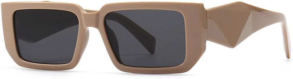 

Модные прямоугольные солнцезащитные очки для женщин в стиле ретро, ​​защита от ультрафиолета UV400, леопардовый принт, для мужчин, фиолетовые и розовые солнцезащитные очки TKKTLLT, Khaki Grey