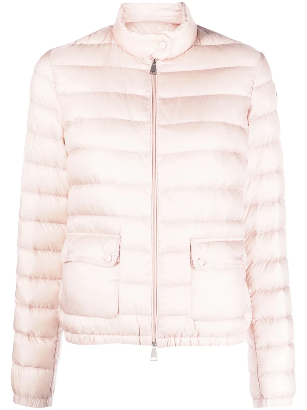 

Пуховик Lans MONCLER, розовый