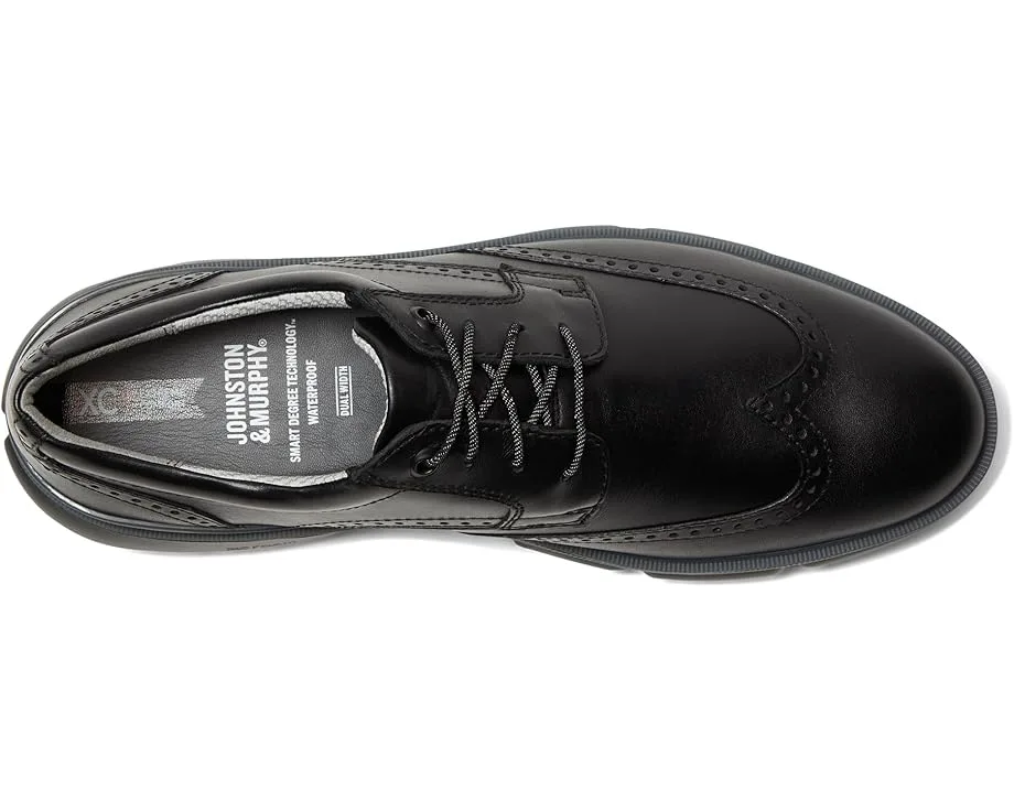 Оксфорды Johnston & Murphy Tanner Wingtip, Black — фото 2