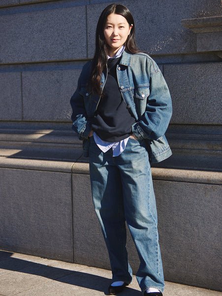Женская куртка-тракер размера XL Levi's, Medium Indigo - Worn In — фото 2