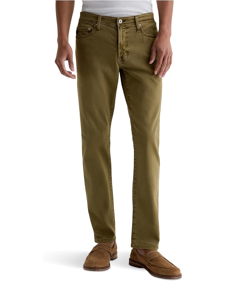 

Брюки AG Jeans Graduate Tailored Leg Sueded Sateen Pant, цвет Sulfur Sweet Agave