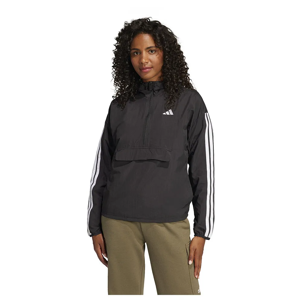

Куртка adidas Essentials 3 Stripes Lifestyle Woven, черный