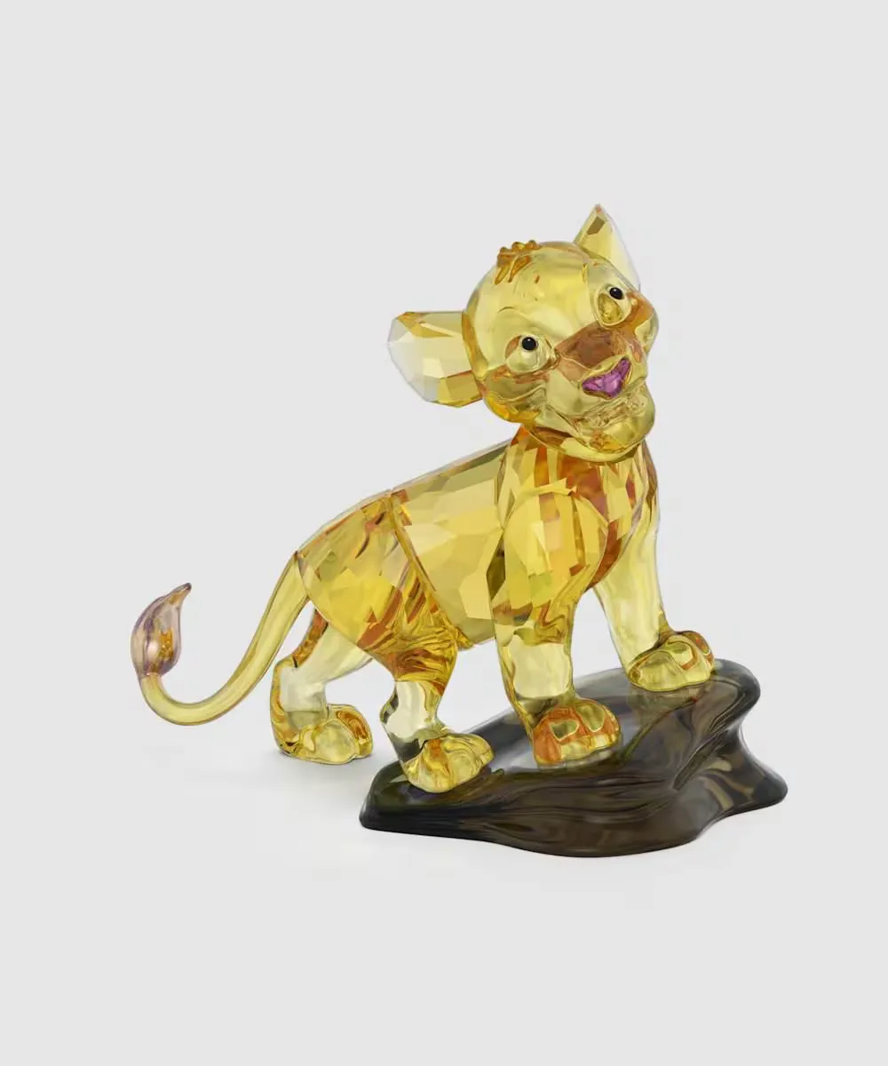 

Swarovski Декоративная фигурка Король Лев Симба, золото